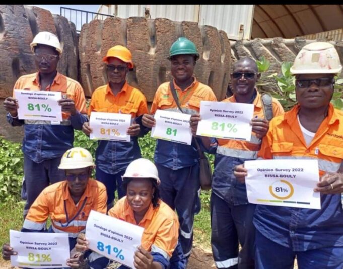 Bissa Gold: L’engagement des employés en hausse