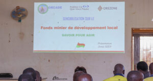 Fonds minier de développement local : L’ONG ORCADE forme les parties prenantes de la mine de Orezone Bomboré SA