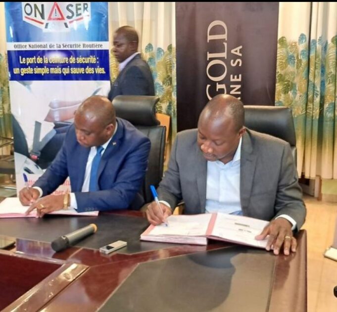 Iamgold Essakane SA offers 100 million FCFA to ONASER to fight against road insecurity