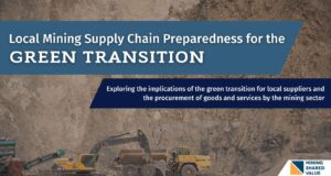 Implications de la transition énergétique pour l’approvisionnement local du secteur minier