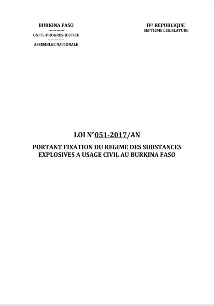 Import, purchase, sale of explosive substances: the law requires to have an approved depot in advance