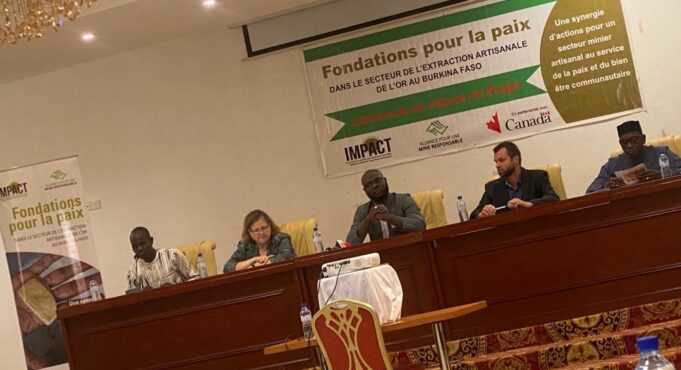 Artisanal gold mining: Closure of the Foundations for Peace project by AMR and Impact