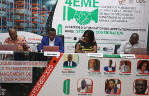 Mining sector: Consignment and supply of stocks at the center of a conference