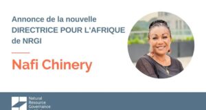 Nafi Chinery, la nouvelle Directrice pour l’Afrique de NRGI