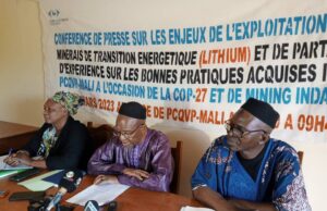 Lithium Mining: Publish What You Pay (PWYP) Coalition Calls Attention of Malian Leaders