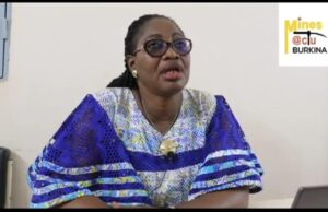 Mrs. Yé née Sawadogo Rachel in charge of training and communication at AFEMIB (Special 8 March 2023)
