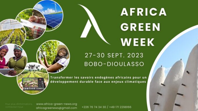 Bobo-Dioulasso to host Africa Green Week