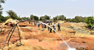 Début de l’étude de faisabilité du bassin de collecte des eaux d’exhaure du site d’exploitation minière artisanale de Djikando