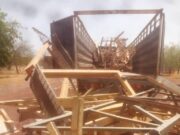 What is left of the Kalsaka mine after the ransacking of the people?