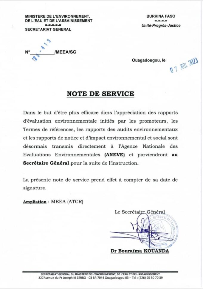 Environmental assessment: Applications are now being received via #ANEVE