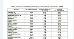 Burkina Faso : Quelles sont les taxes payées par les sociétés minières ?