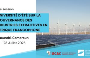 Yaoundé : Formation sur la Gestion transparente des ressources extractives en Afrique du 17-28 juillet 2023