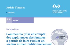 Burkina Faso : Comment la prise en compte des expériences des femmes a permis de faire évoluer un secteur minier traditionnellement dominé par les hommes
