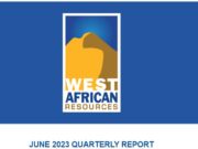 West African Resources presents its 2nd trimester report for 2023