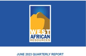 West African Resources présente son rapport du 2eme trimestriel 2023