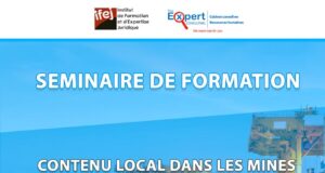 Séminaire de formation sur le contenu local dans les secteurs des mines et des hydrocarbures