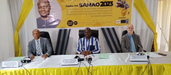 #SAMAO2023: Sharing experience on development minerals in Ouagadougou