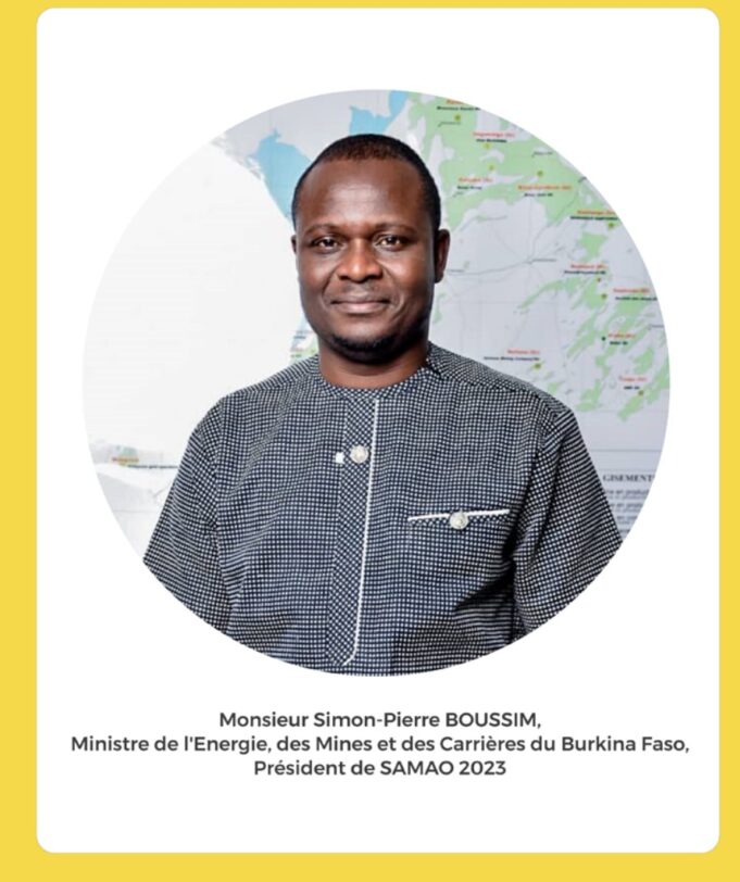 #SAMAO2023 the edition of resilience! A word from the Ministry of Mines, Simon Pierre Boussim