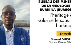 #SAMAO2023 : Entretien Samuel GUIGEMDÉ Directeur Général du Bureau des Mines et de la Géologie du Burkina (BUMIGEB),