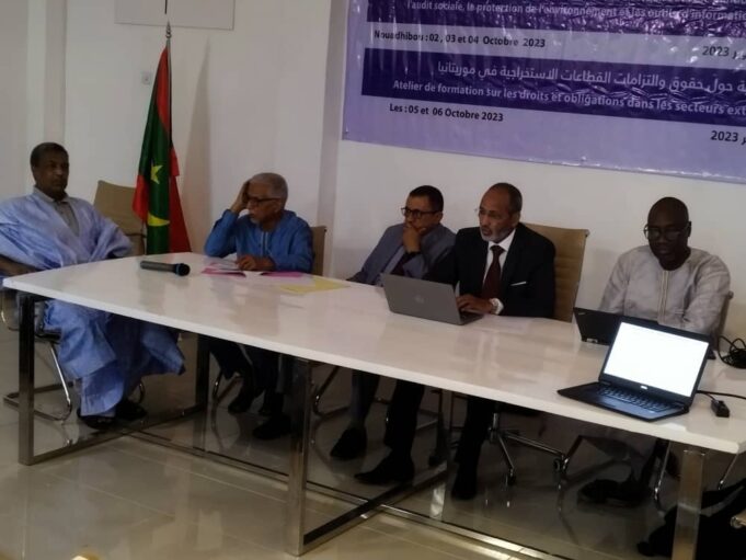 Mauritania: Training for civil society and media players on the mining sector