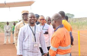 Burkina Faso : Le ministre des Mines, Simon Pierre-Boussim visite Houndé Gold