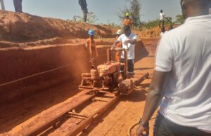 Quarries subsector: Arsène Hien produces 1,000 bricks a day at Dano