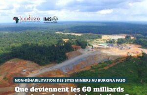Failure to rehabilitate mining sites in Burkina Faso: what happens to the 60 billion FCFA paid by mining companies?