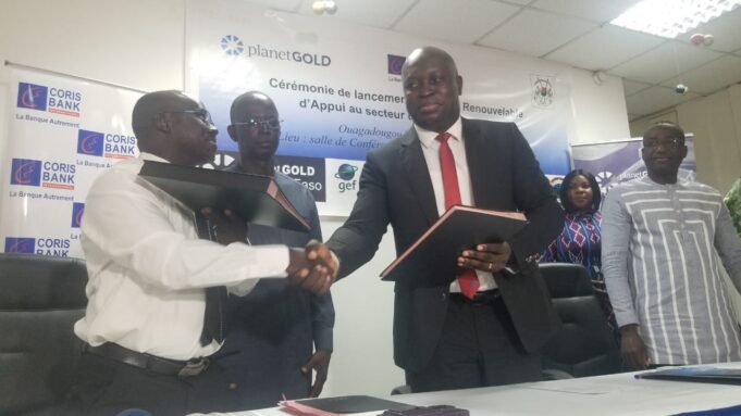PlanetGold Burkina and Coris Bank: 250 million FCFA fund set up for artisanal miners