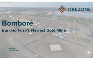 Orezone Bomboré: production of 4.399 tonnes of gold to be sold for 163 billion FCFA by 2023