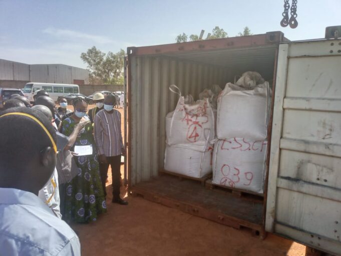 Charbon fin : Le ministre des Mines s’assure de l’arrivée intégrale des 640 sacs à Ouagadougou