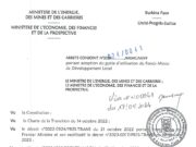 Burkina Faso : Un guide d’utilisation du Fonds minier de Développement local adopté