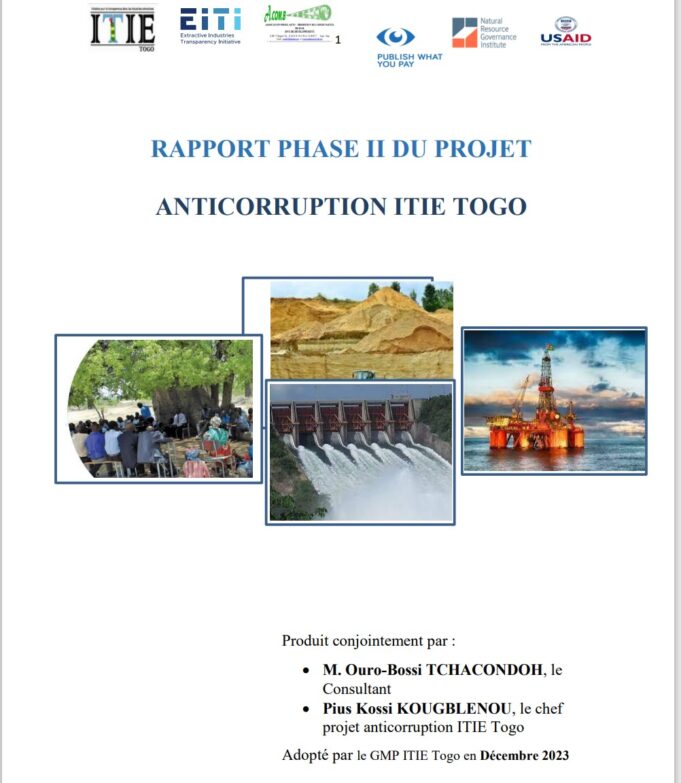 Togo: Risks of corruption in the extractive sector identified by the EITI
