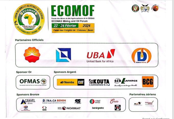 #ECOMOF2024 : L’Afrique de l’ouest discute de la mutualisation entre Ressources géo extractives et technologies pour la création de valeur ajoutée
