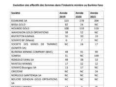 #Femme_dans_le_secteur_minier : La mine d’Essakane SA s’illustre avec 12,31 % selon ITIE-BF