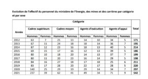#Femme_dans_le_secteur_minier : L’effectif des femmes a triplé en 10 ans au ministère des mines