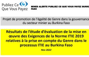 #Femme_dans_le_secteur_minier : Le Burkina Faso champion de l’intégration du genre dans le secteur minier