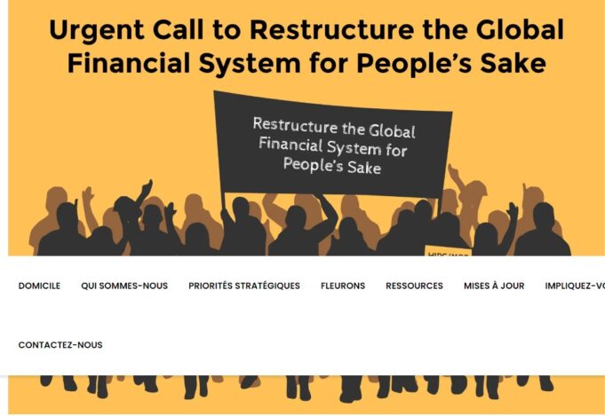 Dette de l’Afrique: La nécessité d’une réforme urgente du système financier mondial