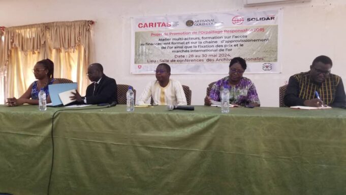 Burkina Faso : Des acteurs échangent autour de la chaine d’approvisionnement de l’or artisanale et à petite échelle