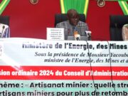 Ministère des Mines : L’encadrement des artisans miniers en discussionà la première session du conseil d’administration du secteur ministériel
