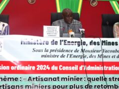 Ministère des Mines : L’encadrement des artisans miniers en discussionà la première session du conseil d’administration du secteur ministériel