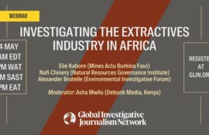 Secteur extractif : Pourquoi les journalistes doivent investiguer dans ce milieu ?