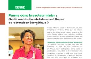#Femme_dans_le_secteur_minier : Quelle contribution de la femme à l’heure de la transition énergétique ?