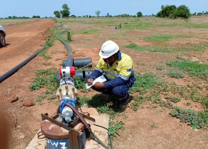 Burkina Faso : Collecte des informations environnementales à la mine de Kiaka