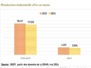 Burkina Faso : Une baisse de la production industrielle d’or en perspective en 2024