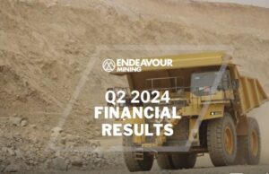 Les 5 mines d’Endeavour Mining ont produit 14,618 tonnes d’or au premier semestre 2024