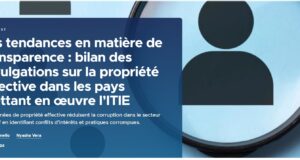 Les normes relatives à la divulgation des informations sur la propriété effective sont en train de changer