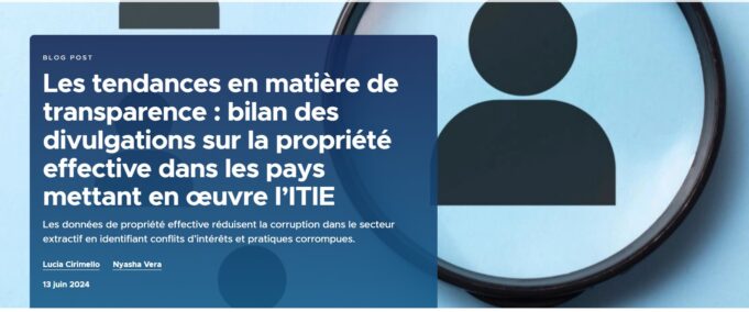 Les normes relatives à la divulgation des informations sur la propriété effective sont en train de changer
