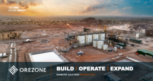 Burkina Faso : Orezone Bomboré vise 5,287 tonnes d’or en 2026
