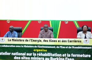 Atelier sur la réhabilitation des sites miniers au Burkina Faso : des recommandations et bonnes pratiques attendues