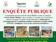 COMMUNIQUE : PROJET DE NORME REDD+ A PARTIR DU STANDARD « FOREST SMART MINING » POUR ENCADRER LE DOMAINE DE L’EXPLOITATION MINIERE ARTISANALE ET A PETITE ECHELLE DENOMME « GUIDE POUR LE DEVELOPPEMENT DE L’EXPLOITATION MINIERE ARTISANALE ET A PETITE ECHELLE (EMAPE), INTELLIGENTE VIS-A-VIS DES RESSOURCES FORESTIERES ».